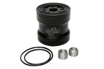 System 1 - System 1 Canister Oil Filter - Screw-On - 3-3/4" Tall - 1-12" Thread - 45 Micron Element - Black - Universal