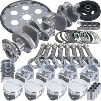 Eagle Specialty Products - Eagle Rotating Assembly - 383 CID - Cast Crank - Hypereutectic Pistons - 3.750" Stroke - 4.030" Bore - 5.700" I-Beam Rods - SB Chevy