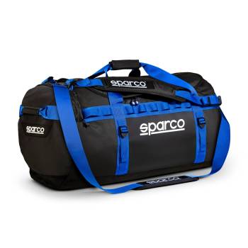 Sparco - Sparco Dakar Large Duffle Bag - Black/Blue