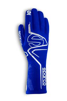 Sparco - Sparco Lap Glove - Blue/White - Size: Euro 9 / US: Small