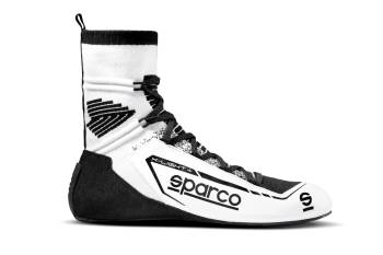 Sparco - Sparco X-Light+ Shoe - White/Black - Size: Euro 39 / US: 5-5.5