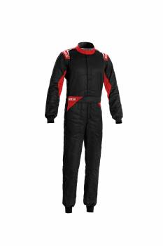 Sparco - Sparco Sprint Suit - Black/Red - Size: Euro 48 / US: Small