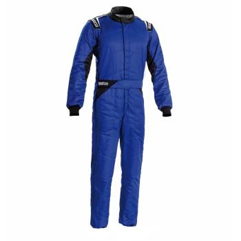 Sparco - Sparco Sprint Boot Cut Suit - Blue/Black - Size: Euro 58 / US: Large/X-Large