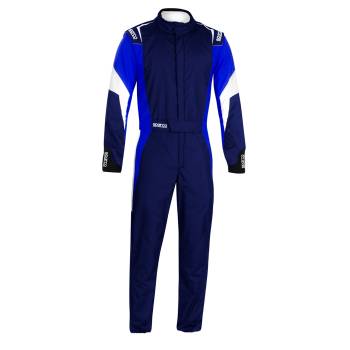 Sparco - Sparco Competition Boot Cut Suit - Navy/Blue - Size: Euro 48 / US: Small