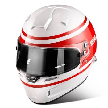 Sparco - Sparco Air Pro 1977 Helmet - White/Red Graphic - Size Large