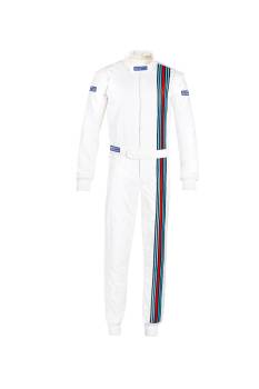 Sparco - Sparco Vintage Suit - White - Size: Euro 48 / US: Small