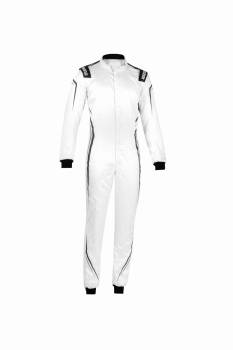 Sparco - Sparco Prime Suit - White - Size: Euro 50 / US: Small/Medium