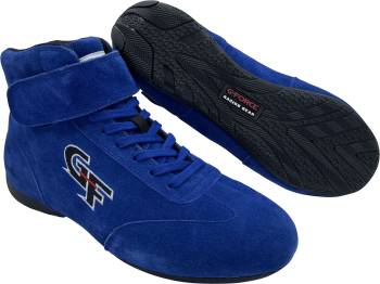 G-Force Racing Gear - G-Force G35 Mid-Top Racing Shoe - Blue - Size 6.5