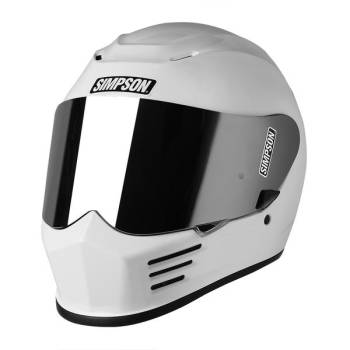 Simpson - Simpson Speed Bandit Helmet - White - X-Large