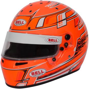 Bell Helmets - Bell KC7-CMR Champion Orange Karting Helmet - 6-3/4 (54)