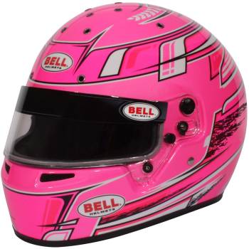 Bell Helmets - Bell KC7-CMR Champion Pink Karting Helmet - 6-3/4 (54)