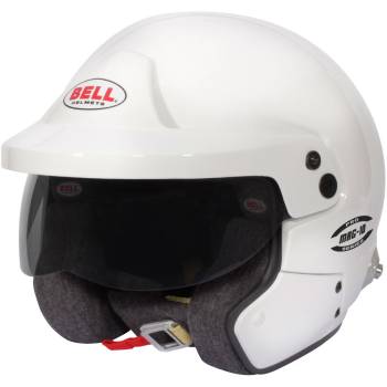 Bell Helmets - Bell Mag-10 Pro Helmet - White - 6-3/4 (54)