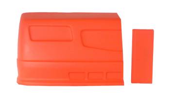 Dominator Racing Products - Dominator Monte Carlo Street Stock Nose w/ Fender Extension - Fluorescent Orange - Right (Only)
