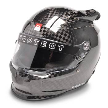 Pyrotect - Pyrotect Pro Air Vortex Duckbill Mid Forced Air Carbon Helmet - SA2020 - 2X-Large