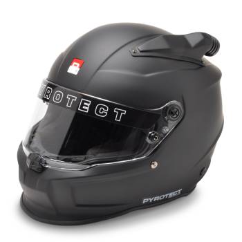 Pyrotect - Pyrotect Pro Air Vortex Duckbill Mid Forced Air Helmet - SA2020 - Flat Black - 3X-Large