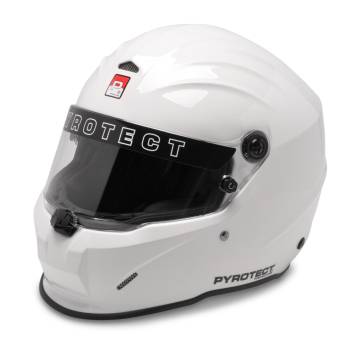 Pyrotect - Pyrotect ProSport Duckbill Helmet - SA2020 - White - 2X-Large