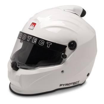 Pyrotect - Pyrotect ProSport Duckbill Top Forced Air Helmet - SA2020 - White - Small