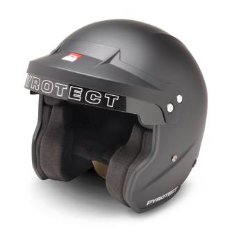 Pyrotect - Pyrotect ProSport Open Face Helmet - SA2020 - Flat Black - 2X-Large