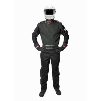 Pyrotect - Pyrotect Sportsman Deluxe 2 Layer SFI-5 Nomex Suit - Black - 2X-Large