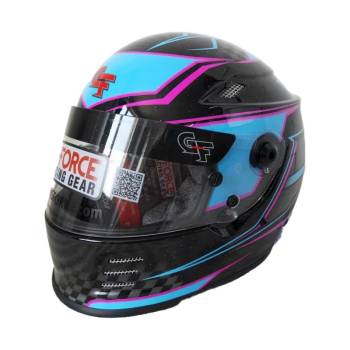 G-Force Racing Gear - G-Force Revo Graphics Helmet - Large - Blue