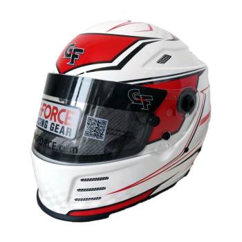 G-Force Racing Gear - G-Force Revo Graphics Helmet - Large - Red
