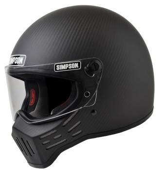 Simpson - Simpson M30 Helmet - Satin Carbon Fiber - X-Small