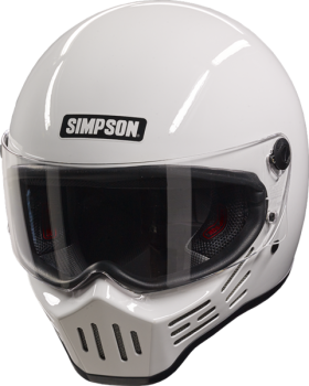Simpson - Simpson M30 Helmet - White - Large