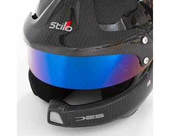 Stilo - Stilo Blue Irridium Short Visor for WRC DES/Trophy/ST4F/ST4W Helmets