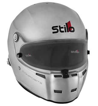 Stilo - Stilo ST5 FN SA2020/FIA 8859 Composite Helmet - Silver - 2X-Large (63)