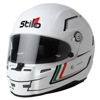 Stilo - Stilo ST5 KRT SK2020 Karting Helmet - Italy Flag Graphic - Large Plus (60)