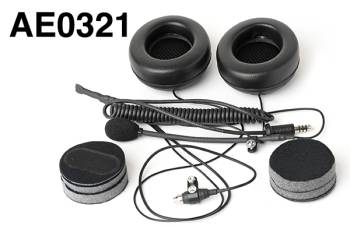 Stilo - Stilo Naked NASCAR Helmet Kit - Stilo Mic - Earmuff Speakers - 3.5mm Jack