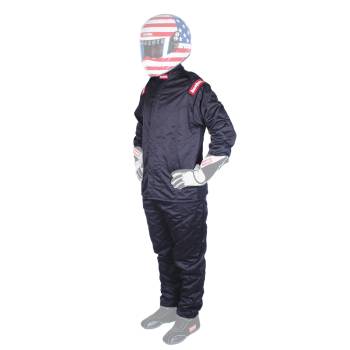 RaceQuip - RaceQuip Chevron-5 Firesuit Jacket - Black - Medium