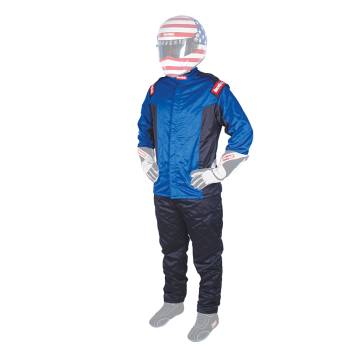 RaceQuip - RaceQuip Chevron-5 Firesuit Jacket - Blue - Large