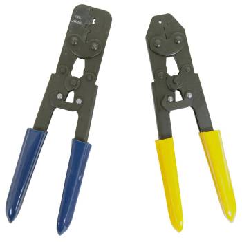 American Autowire - American Autowire Wire Crimping Tool - Insulated handles - Double/Single - 20 to 14/10 to 18 Gauge Wires