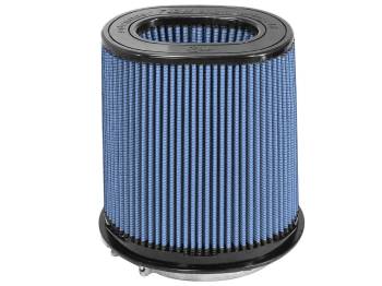 aFe Power - aFe Power Magnum FLOW Pro 5R Air Filter Element - 8-1/4 x 6-1/4" Base - 7-1/4 x 5" Top - 9" Tall - 6-3/4 x 4-3/4" Flange - Reusable Cotton - Blue