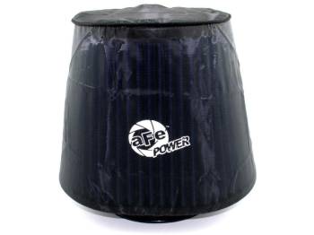 aFe Power - aFe Power Magnum Shield Air Filter Wrap - Pre Filter - 7 x 10" Base - 7" Top - 8" Tall - Top - Water Repellent - Polyester - Black