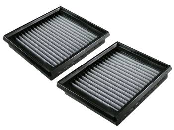 aFe Power - aFe Power Magnum FLOW Pro DRY S Air Filter Element - Panel - Synthetic - White - Infiniti G25/G37/Q40 2005-15 - (Pair)