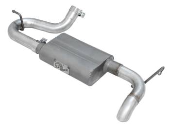 aFe Power - aFe Power Scorpion Exhaust System - Axle-Back - 2-1/2" Diameter - Single Rear Exit - 2-1/2" Turn Down Tip - Steel - Aluminized