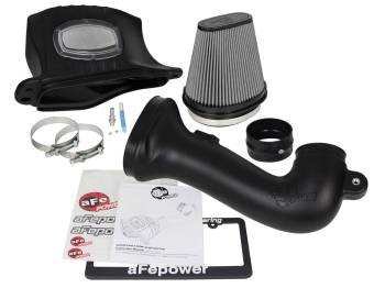 aFe Power - aFe Power Momentum Pro DRY S Cold Air Intake - Reusable Dry Filter - Plastic - Black