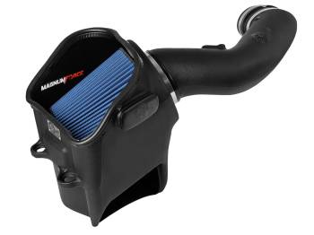 aFe Power - aFe Power Magnum FORCE Pro 5R Cold Air Intake - Stage 2 - Reusable Oiled Filter - Plastic - Black - Ford Powerstroke