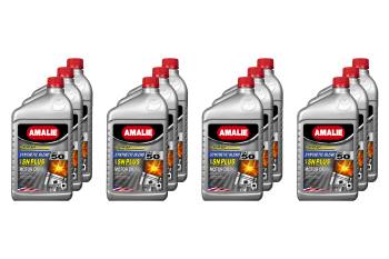 Amalie Oil - Amalie Pro High Performance Motor Oil - 50W - Semi-Synthetic - 1 qt Bottle - (Set of 12)