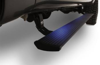 AMP Research - AMP Research PowerSteps Running Board - Power-Deploying - Aluminum - Black - 250/350/450 - (Pair)