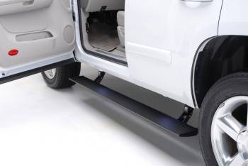 AMP Research - AMP Research PowerSteps Running Board - Power-Deploying - Aluminum - Black - Ford Fullsize SUV 2020 - (Pair)