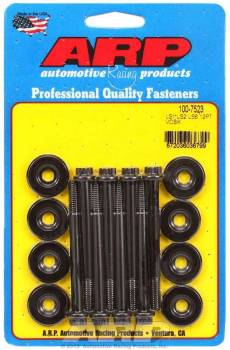 ARP - ARP Valve Cover Fastener - 6 mm Male Thread - 2.755" Long - 12 Point Head - Washers Included - Chromoly - Black Oxide - GM LS-Series - (Set of 8)