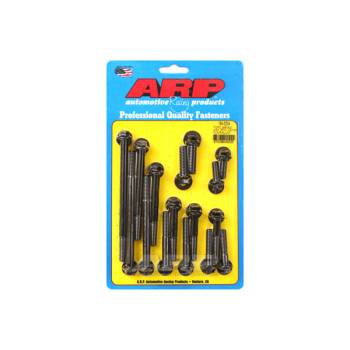 ARP - ARP Timing Cover Bolt Kit - Washers Included - Steel/Aluminum - Black - Small Block Ford - (Set of 16)