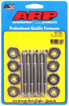 ARP - ARP Valve Cover Fastener - 6 mm Male Thread - 2.755" Long - Hex Head - Stainless - Polished - GM LS-Series - (Set of 8)