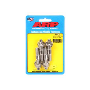ARP - ARP Stud - 2.165" Long - 12 Point Nuts - Stainless - Polished - Universal - (Set of 4)