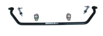 RideTech - RideTech Musclebar Sway Bar - Front - 1-1/2" Diameter - 1020 lb/in Rate - Steel - Black Powder Coat