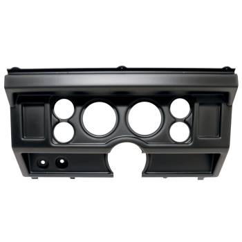 Auto Meter - Auto Meter Direct-Fit Dash Panel - Four 2-1/16" Holes - Two 3-3/8" Holes - Plastic - Black - Without Air Conditioning