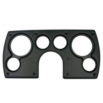 Auto Meter - Auto Meter Direct-Fit Dash Panel - Four 2-1/16" Holes - Two 3-3/8" Holes - Plastic - Black